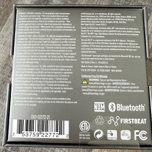 Garmin Vivoactive 4S brand new in sealed box - Picture 3 of 3